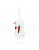 Jellycat knuffel Kerst deco - Festive Folly Christmas Snowman