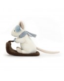 Jellycat Kerst knuffel Merry Mouse Sleighing Christmas