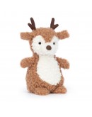 Jellycat knuffel Kerst Wee Reindeer