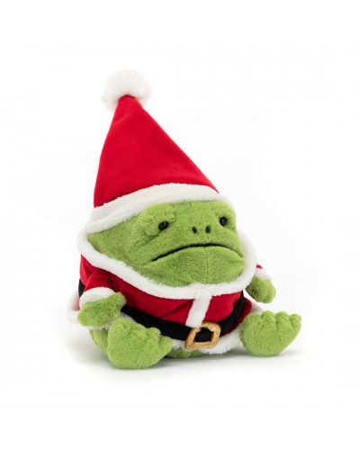 Jellycat Kerstknuffel Christmas Santa Ricky Rain Frog