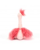 Jellycat knuffel struisvogel Fou Fou Ostrich Pink