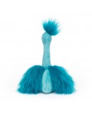 Jellycat knuffel struisvogel Fou Fou Ostrich blue