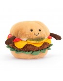 Jellycat knuffel Burger Amuseable