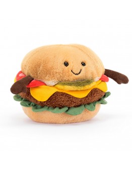 Jellycat knuffel Burger Amuseable