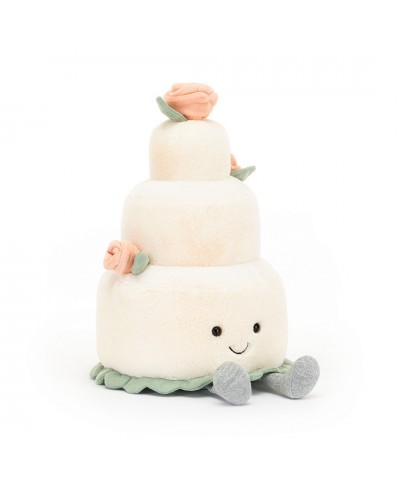 Jellycat knuffel bruidstaart Amuseable wedding cake