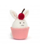 Jellycat knuffel Dainty Dessert Bunny Cupcake