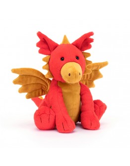 Jellycat knuffel draak Darvin Dragon