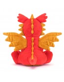 Jellycat knuffel draak Darvin Dragon
