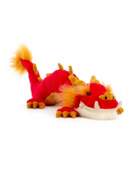 Jellycat knuffel draak Festival Dragon - Uit collectie