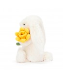 Jellycat knuffel konijn Bashful Bunny With Daffodil