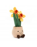Jellycat kuffel bloem narcis Amuseable Daffodil Pot