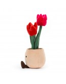 Jellycat kuffel bloem Tulp Amuseable Tulip Pot