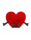 Jellycat knuffel hart Amuseable red heart Little