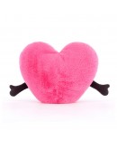 Jellycat knuffel roze hart Amuseable heart pink Large
