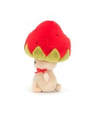 Jellycat knuffel paddestoel Sallie Straw-Beret - Uit collectie