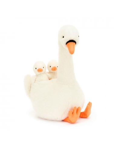 Jellycat knuffel zwaan Featherful Swan