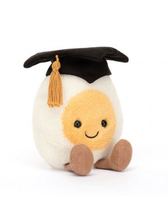 Jellycat knuffel Amuseables Boiled Egg Graduation