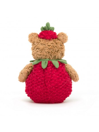 Jellycat knuffel Bartholomew Bear Strawberry