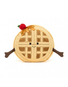 Jellycat Amuseables Waffle - Rene de Belgische wafel