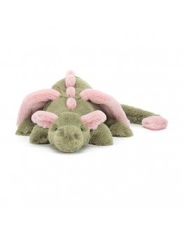 Jellycat knuffel draak Malachy dragon Large