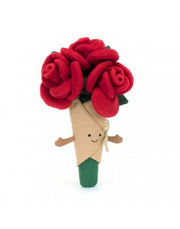Jellycat Rode Valentijns rode Rozen Boeket