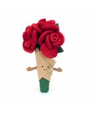 Jellycat Rode Valentijns rode Rozen Boeket
