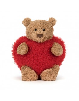 Jellycat knuffel Bartholomew Bear Heartthrob