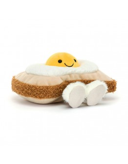 Jellycat knuffel Amuseables Egglantine Egg on toast