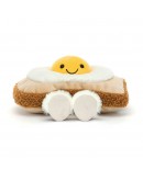 Jellycat knuffel Amuseables Egglantine Egg on toast