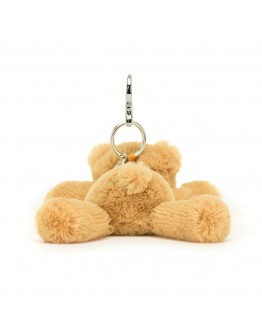 Jellycat Bear Smudge Bag Charm – sleutelhanger met zachte beer