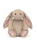 Jellycat Blossom Beige Bunny Petal - medium knuffel konijn