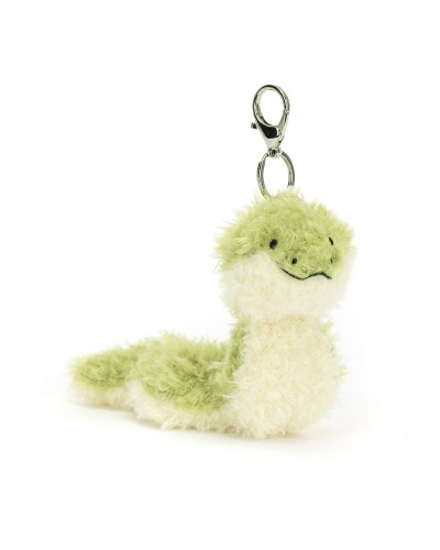 Jellycat Bag Charm Snake – sleutelhanger met zachte slang