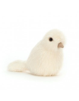 Jellycat knuffel witte duif Birdling Dove - Uit collectie