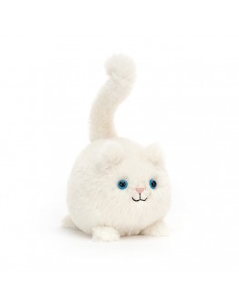 Jellycat knuffel kat kitten Caboodle wit