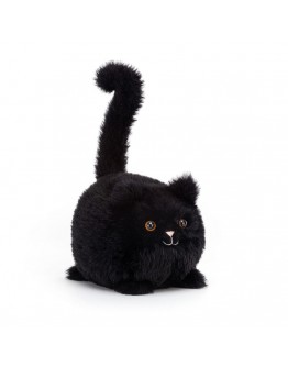 Jellycat knuffel kat kitten Caboodle zwart - Uit collectie