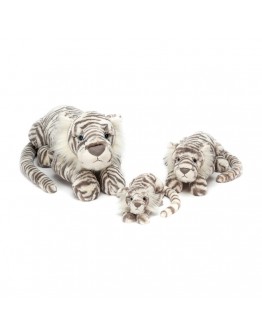 Jellycat knuffel witte tijger Sacha Little