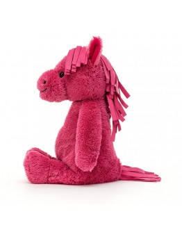 Jellycat knuffel roze pony Cushy - uit collectie