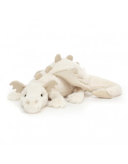 Jellycat knuffel draak Snow Dragon Huge