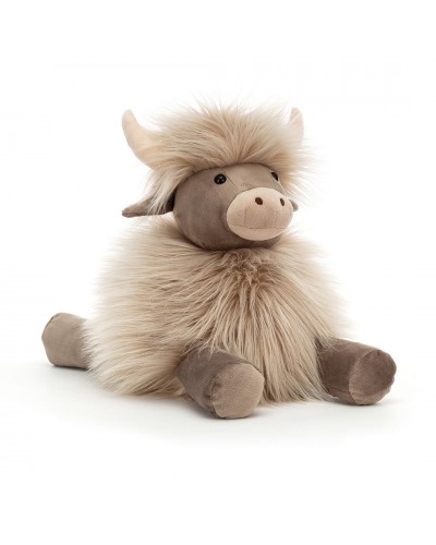 Jellycat knuffel cow Gamboldown Large - Uit collectie