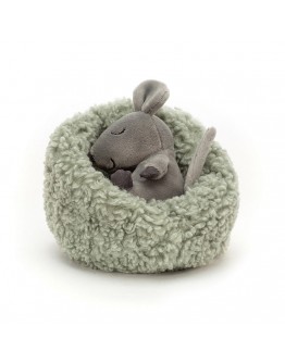 Jellycat knuffel muisje Hibernating