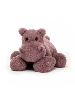 Jellycat knuffel hippo Huggadies Medium