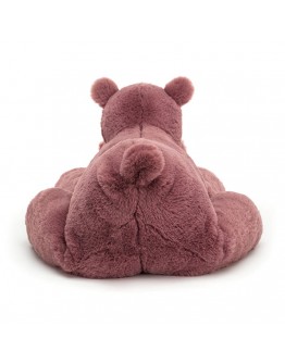 Jellycat knuffel hippo Huggadies Large