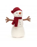 Jellycat Sneewman knuffel Teddy Medium