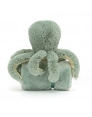 Jellycat octopus knuffeldoekje Odyssey blauw