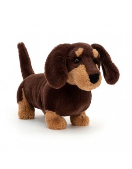 Jellycat knuffel hond teckel Otto Sausage dog