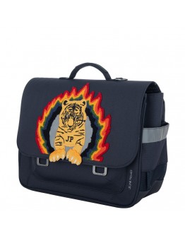 Jeune Premier boekentas midi Tiger Flame