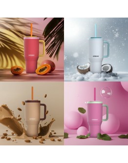 Kambukka Rio Thermosfles – Almond dream (950 ml)