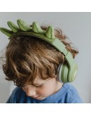 KIDYWOLF KIDYEARS Dino – Kindvriendelijke Koptelefoon met Dino-oortjes