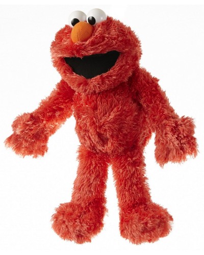 Sesamstraat handpop Elmo 45cm - Living Puppets