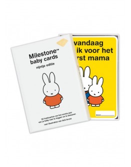 Milestone baby cards - Nijntje NL versie